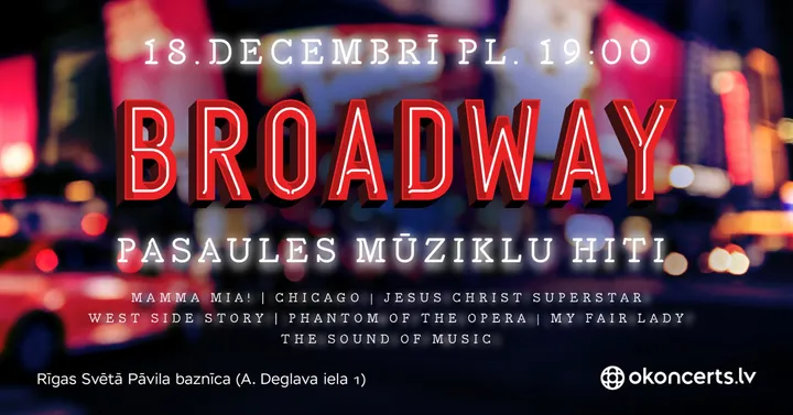 Broadway - pasaules mūziklu hiti