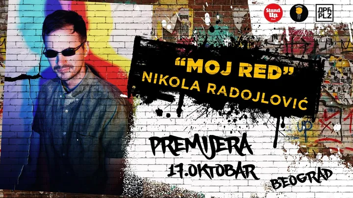 StandUpFest 2026: PREMIJERA Nikola Radojlović „Moj red“