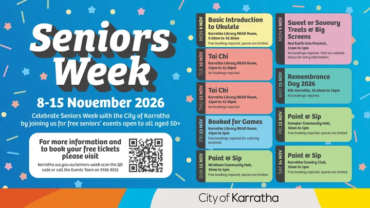 Booked for Games (Age 18+) Karratha Library Fri 13 Nov 2026