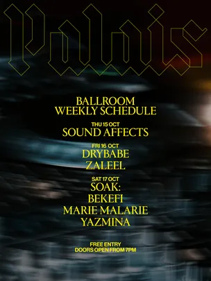 Ballroom at Palais: Sound Affects