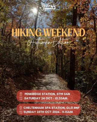 Space for Girls: Hiking Weekend: Day Two - Cheltenham Autumn Hike🍁🍂