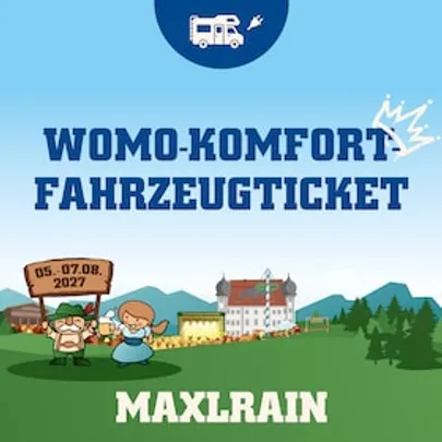 Brass Wiesn 2027 - WOMO-Komfort-Fahrzeugticket West