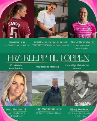 Fra Klepp til toppen - Damer som våget og vant