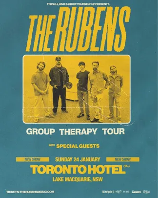 The Rubens - Live On The Lake - Sunday 24th January 2027