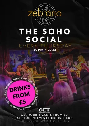 THURSDAYS @ ZEBRANO SOHO 22N OCTOBER SET