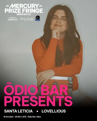 Mercury Prize Fringe 2026: Ōdio bar presents Santa Leticia & Lovellious