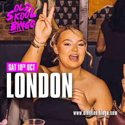Old Skool Bingo Sat 10th October London