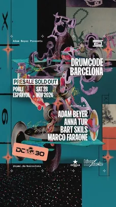 Adam Beyer Presents Drumcode - Hivernacle Barcelona