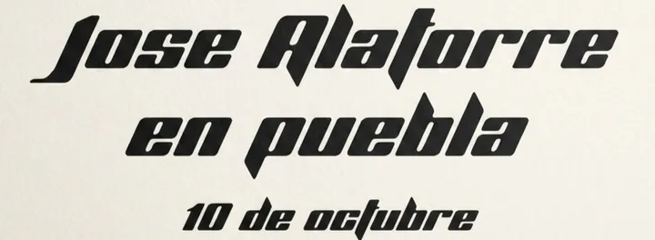 Jose  Alatorre en Puebla