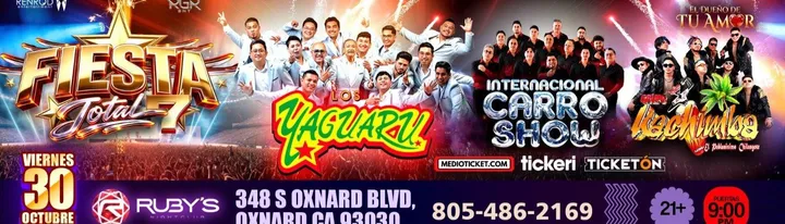 LOS YAGUARU, INTERNACIONAL CARRO SHOW & MAS EN RUBY"S