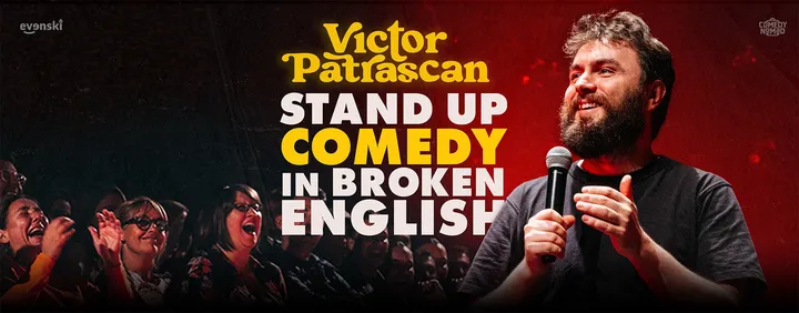 Stand up Comedy in broken English • Victor Patrascan in Akureyri