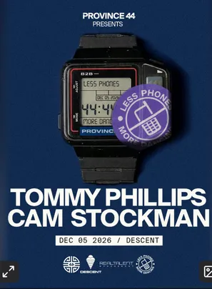 PROVINCE 44 presents Tommy Phillips + Cam Stockman