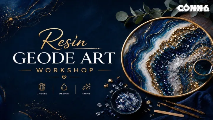 Resin Geode Art