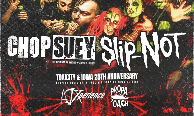 Forever Nu - 25th anniversary of Toxicity & Iowa