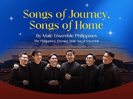 Esplanade Presents | Voices Festival Songs of Journey, Songs of Home by Male Ensemble Philippines