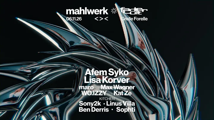 MAHLWERK: Afem Syko & Lisa Korver with FADERCULT
