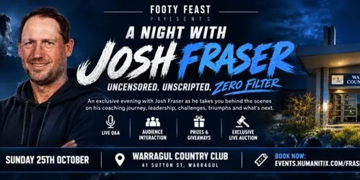A Night with Josh Fraser - Uncensored. Unscripted. Zero Filter