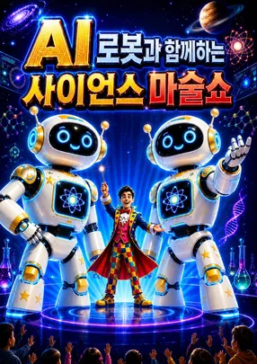 2026 가족체험극 < AI로봇과 함께하는 - 사이언스 마술쇼 > - 서울 (서대문)