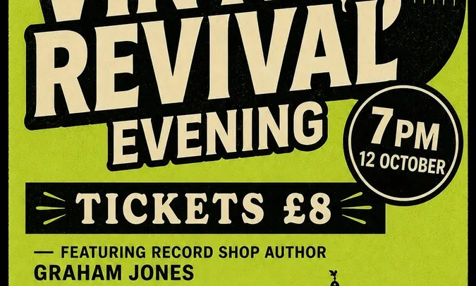 Vinyl Revival Evening w/ Graham Jones
