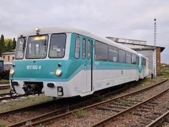 Berliner Ringbahn - im „Ferkeltaxi“ - Im historischen Schienenbus zum Berliner Westhafen