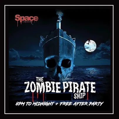 Zombie Pirate Ship - The Ultimate Halloween Boat party