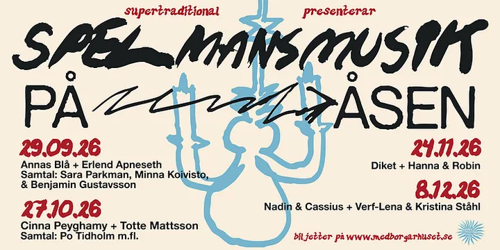 Spelmansmusik på Åsen: Nadin & Cassius + Verf-Lena & Kristina Ståhl