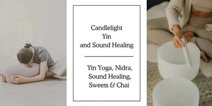 Candlelight Yin and Sound Healing With Carla & Dale