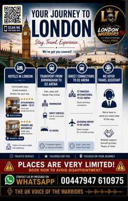 The London Warriors VIP Experience