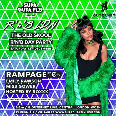R'n'B LDN Day Party: HERE at Outernet w/ Rampage