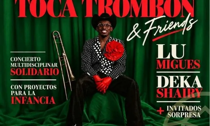 El negro toca trombón "Diversidad y corazón"