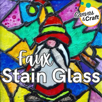Faux Glass Art
