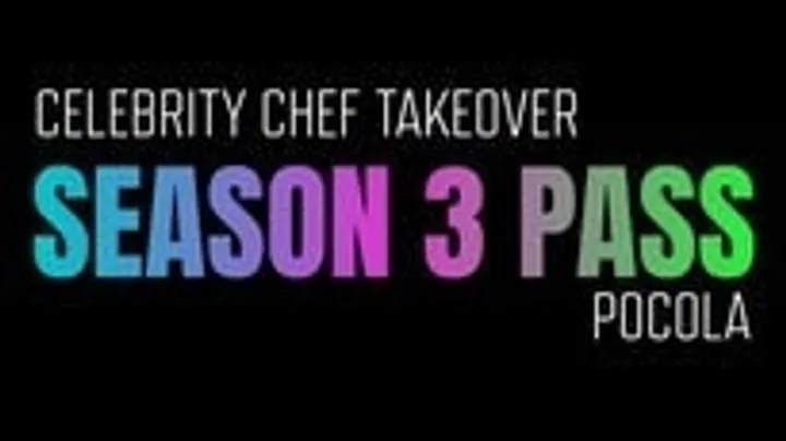Celebrity Chef Restaurant Takeover Season Pass Fridays 5pm