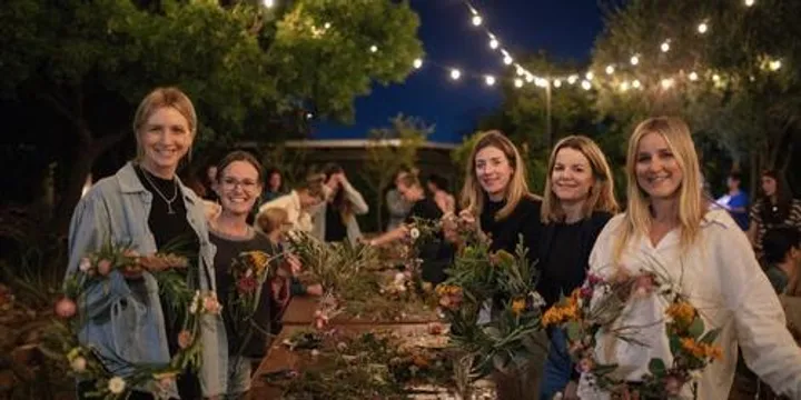 Starlit Native Wreath Making