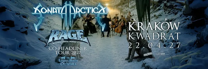 SONATA ARCTICA + RAGE | Kraków