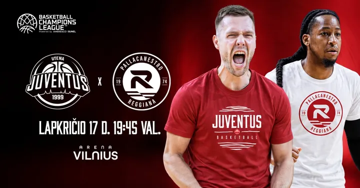 FIBA Čempionų lyga: Utenos ''Juventus'' - Emilijos Redžo ''UnaHotels''