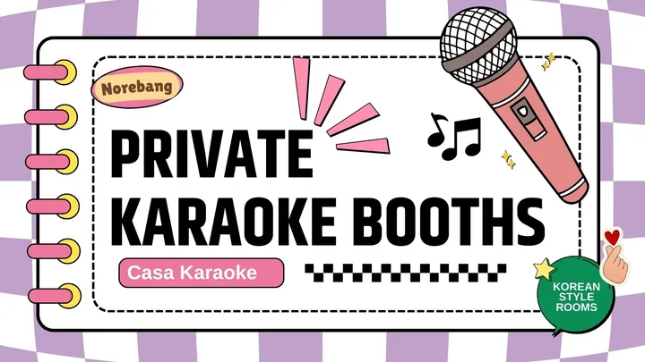 Private Karaoke Booths!