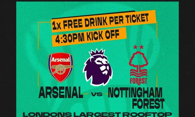 Fanzone 4D x Freight : Arsenal V Nottingham Forest