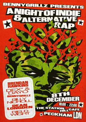 BENNYGRILLZ PRESENTS A NIGHT OF INDIE & ALTERNATIVE RAP