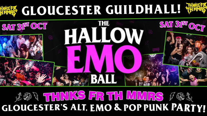 EMO NIGHT, GLOUCESTER! 🎃 THE HALLOW-EMO BALL!