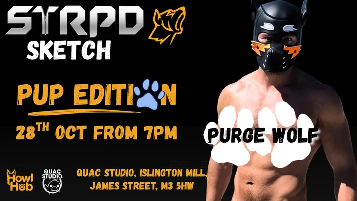 STRPD SKETCH PUP SPECIAL W/ PURGE WOLF