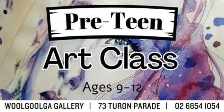 Pre-Teen Art Class (Age 9-12) with Jess Portsmouth T4