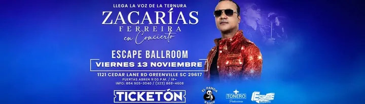 ZACARIAS FERREIRA EN GREENVILLE