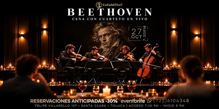 BEETHOVEN || Cena con Arte