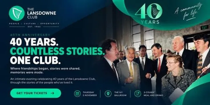 40th Anniversary Dinner 2026