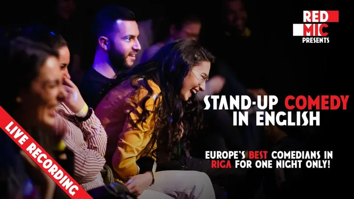 RED MIC - Riga - Stand up Comedy in English