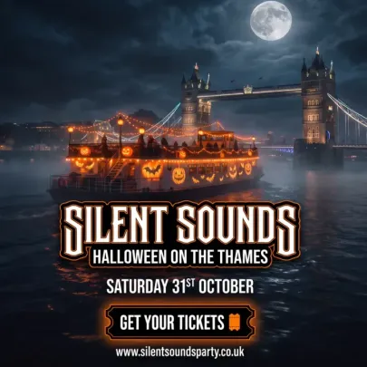 Silent Halloween Disco Boat