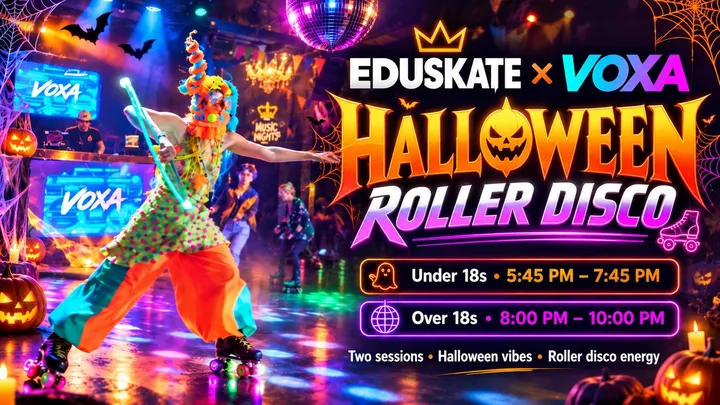 VOXA HALLOWEEN ROLLER DISCO