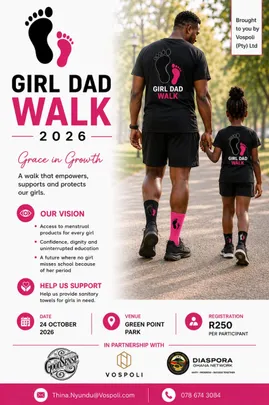 Girl Dad walk