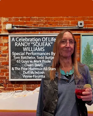 Celebrate Randy "Squeak" Williams f. Tom Batchelor, Todd Burge, Owen Davis, Mark Poole, Duff McIntosh, Vinnie Farsetta