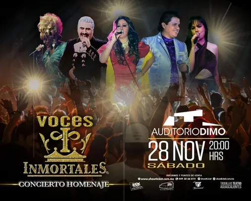 "VOCES INMORTALES"  AGUASCALIENTES 2026